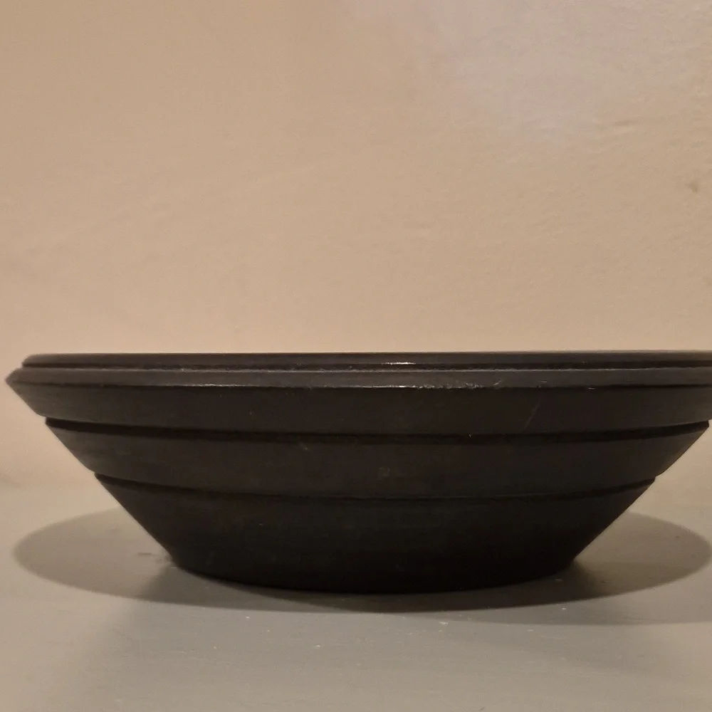 Handmade African Asanka Ghanaian grinding Earth Unglazed Pottery Clay bowl